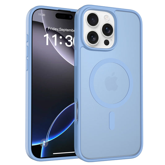IPhone 16 Pro Max Matte Case - MagSafe - Powder Blue