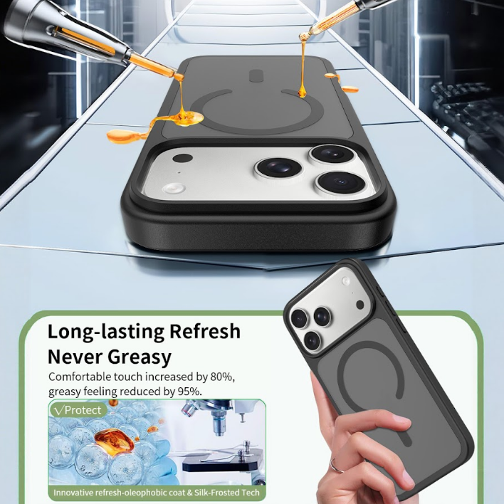 IPhone 17 Pro Max Matte Case – MagSafe - Space Gray
