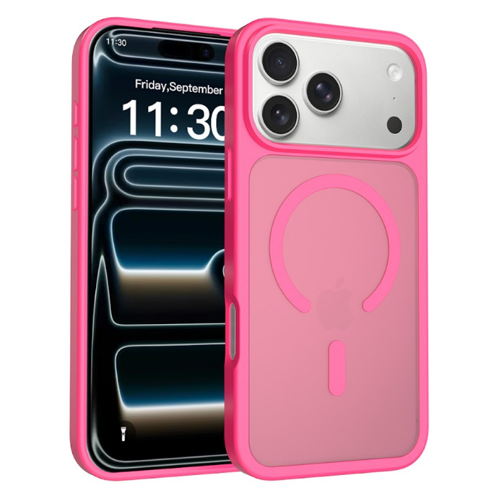IPhone 17 Pro Max Matte Case - MagSafe - Flamingo Pink