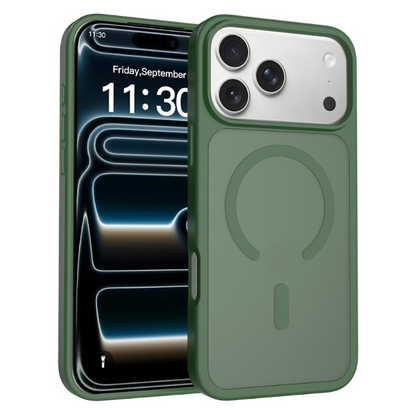 IPhone 17 Pro Max Matte Case - MagSafe - Pine Green
