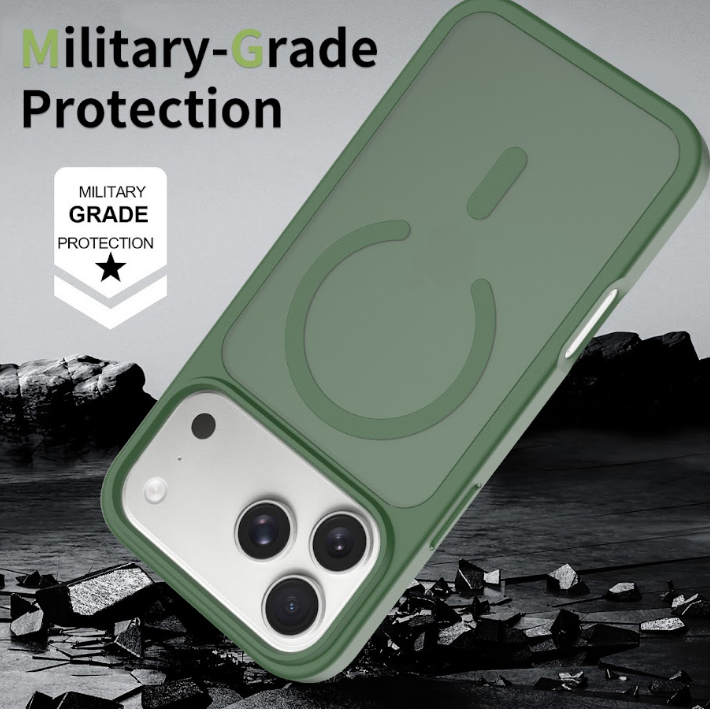 IPhone 17 Pro Max Matte Case - MagSafe - Pine Green