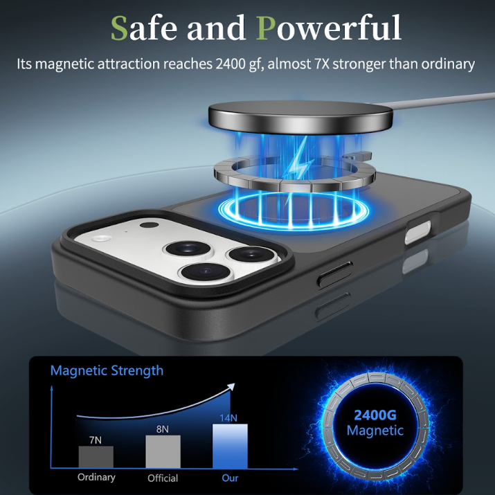 IPhone 17 Pro Max Matte Case – MagSafe - Space Gray
