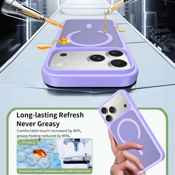 IPhone 17 Pro Max Matte Case - MagSafe - Lilac