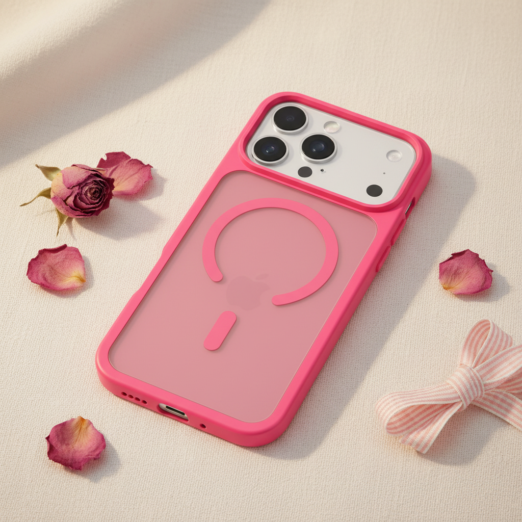 iPhone 17 Pro Max Matte Case - Flamingo Pink
