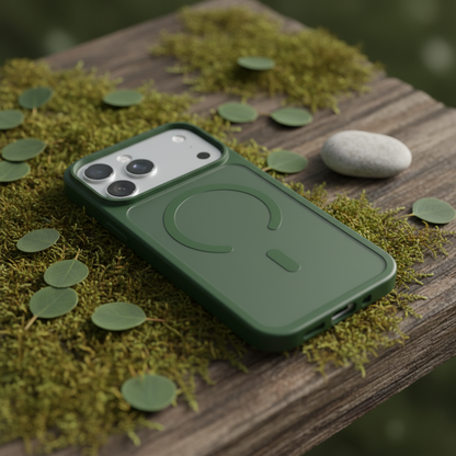 iPhone 17 Pro Max Matte Case - Pine Green